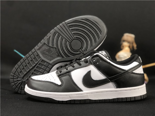 Men's Dunk Low SB Black/White Shoes 061 Men's Dunk Low SB Black/White Shoes 061